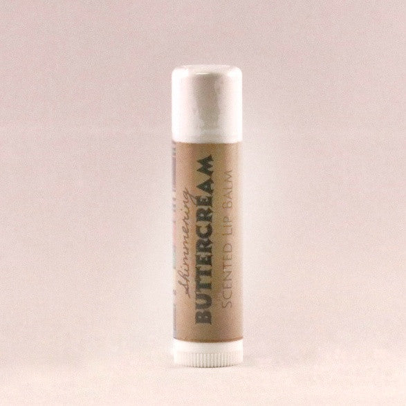 Shimmering BUTTERCREAM Scented Lip Balm