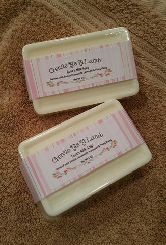 GENTLE AS A LAMB - GOAT'S MILK SOAP